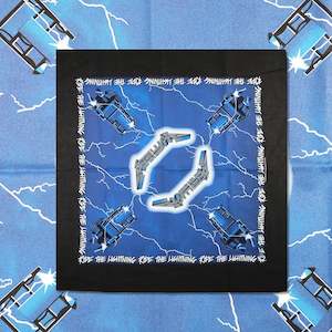 Metallica Ride the Lightning - Black Bandana