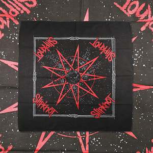 Clothing: Slipknot - Red Logo Bandana