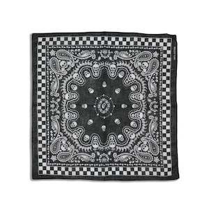 Twisted Thread - Skull - Black Bandana