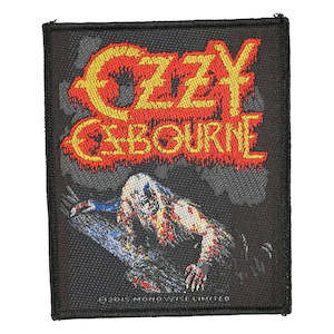 Ozzy Osbourne Patch - Bark at the Moon (Sew On)