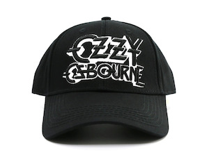 Clothing: Ozzy Osbourne - Logo - Black Baseball Cap