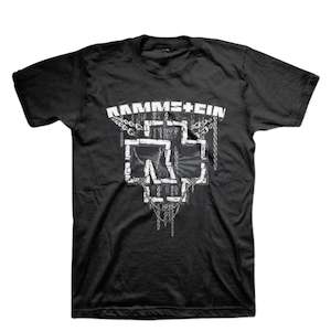 Rammstein - Inketten Logo - Black T-Shirt