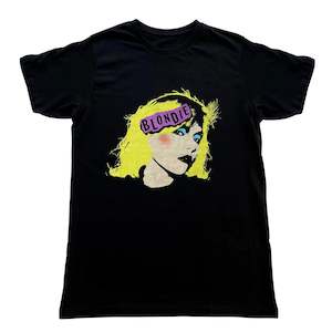 Blondie - Punk Logo - Black T-Shirt