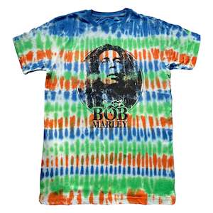 Bob Marley - Logo - Tie-Dye T-Shirt