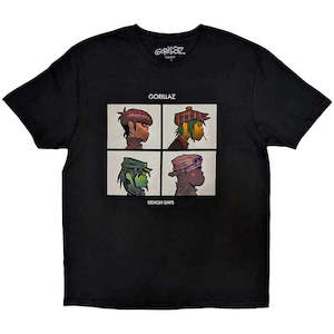 Gorillaz - Demon Days - Black T-Shirt