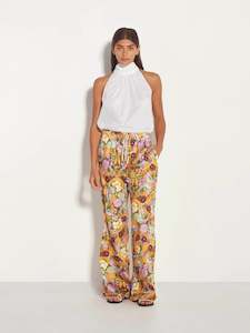 Juliette Hogan Pia Pant Tiigerlily Twill Tropicana