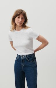 American Vintage Sonoma Crew Neck Tee White