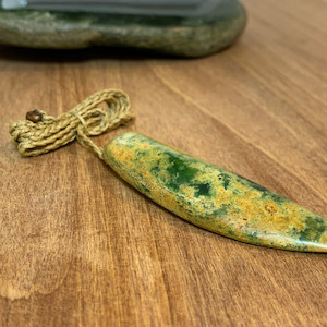 Jewellery manufacturing: Pounamu Toki Two Donalds