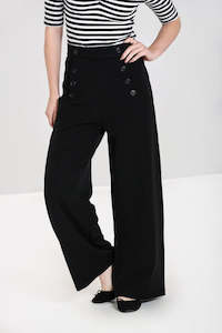 Navy Carlie Swing Trousers XS only