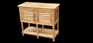 BUFFET TABLE/SIDE TABLE - Solid Mindi Wood