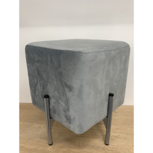 CUBE SHAPED OTTOMAN (Grey)