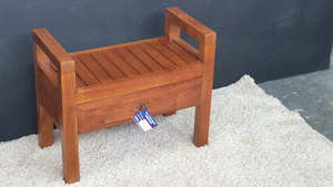 Single Bench Seat - Suar Wood