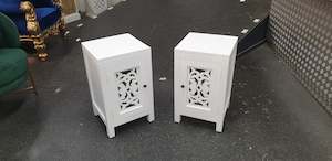 Bedside Table (Set) - Mindi Wood