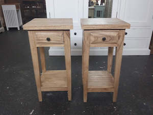 Bedside Table (Set) - Plantation Mindi wood