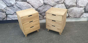 Bedside Table (Set) - Mindi Wood