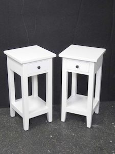 Bedside Table (Set) - Mindi Wood