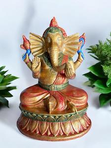 Furniture: Ganesh Statue - Multicolour