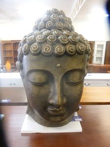 Buddha Face - Copper Colour - Large