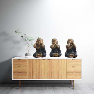 Young Buddha Set - Black