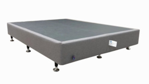 Queen Bed Base and Mattress Combo- Grey Base