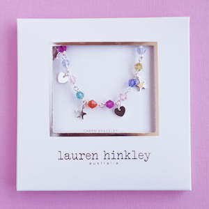 Starry Hearts Charm Bracelet