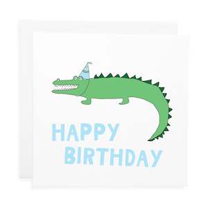 Crocodile Card