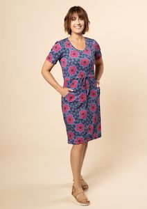 Maine dress (sleeved) - Mosaic