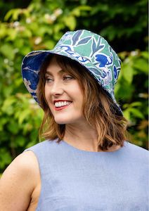 Bucket Hat - Euni Green / New Muse Blue