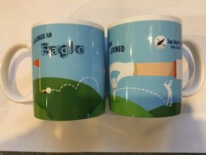 Two Under Club “Eagle” Coffee Mug