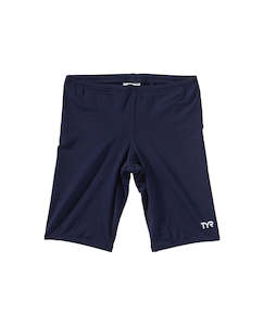 Swimwear: TYR Boy's Durafast One Jammer Swimsuit - Navy