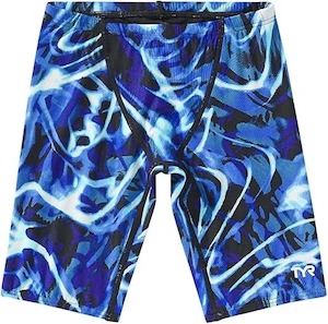 Swimwear: TYR Boy's Electro Jammer - Blue