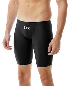 Mens Swimwear: TYR Men's Invictus Jammer - Black