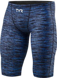 Mens Swimwear: TYR Men's Baja Thresher Jammer - Blue