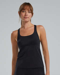 Womens Swimwear: TYR Women's Solid Jojo Tank - Black