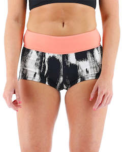 Womens Swimwear: TYR Women's Dry Brush Della Boyshort - Black