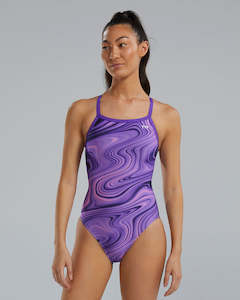 TYR Women's Vitality Diamondfit - Purple