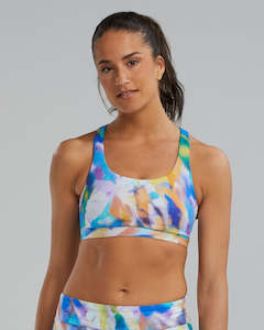 TYR Women's Tempera Jojo Top - Orange/Multi