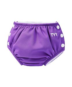 TYR Adjustable Swim Diaper - Purple