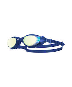 Goggles: TYR Vesi Mirrored Goggle - Gold/Navy