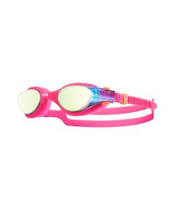 TYR Vesi Women's Mirrored Goggle - Gold/Pink