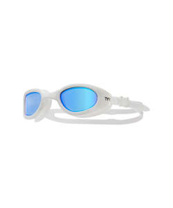 Training Goggles Goggles: TYR Special Ops 2.0 Mirrored Goggle - Blue/White