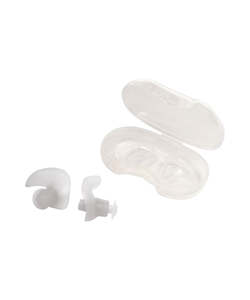 TYR Silicone Molded Earplugs - Clear