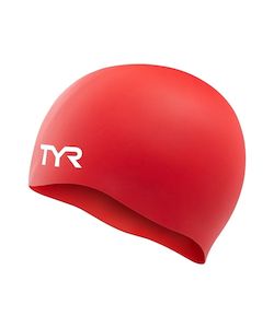 Equipment: TYR Wrinkle-Free Silicone Cap - Red