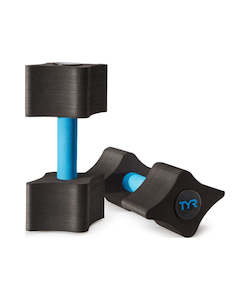 Equipment: TYR Aquatic Resistance Dumbells