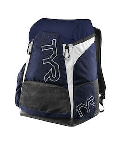 TYR Alliance 45L Backpack - Navy/White