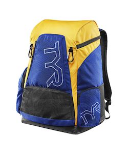 TYR Alliance 45L Backpack - Royal/Gold