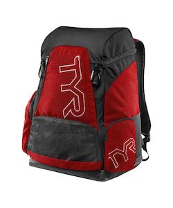 Equipment: TYR Alliance 45L Backpack - Red/Black