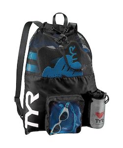 Bags Equipment: TYR Big Mesh Mummy Backpack - Black