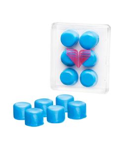 Nose Ear Plugs Equipment: TYR Youth Silicone Earplugs - Blue