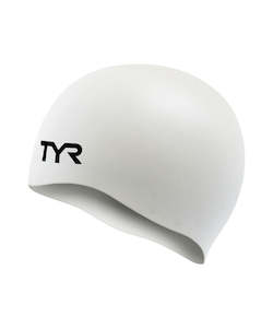 TYR Wrinkle-Free Silicone Cap - White